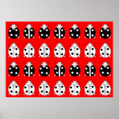 Federmuster Poster (Vorne)