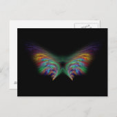 Federn 2 postkarte (Vorne/Hinten)