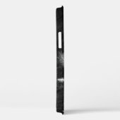 Federn auf schwarzem Leder Case-Mate iPhone Hülle (Rückseite / Rechts)