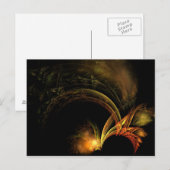 Federn aus Gold und Feuer Postkarte (Vorne/Hinten)