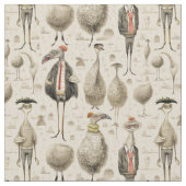 Federn des Extravaganten: Whimsy Ostrich Stoff (Nahaufnahme)