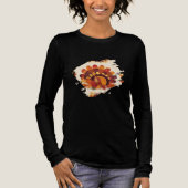 Federn des Niedergangs Tri-Blend Shirt (Vorderseite)