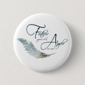 Federn erscheinen, wenn Engel in der Nähe sind Button (Vorderseite)