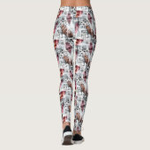 Federn, ethnisch. leggings (Rückseite)