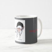 Federn im Wind Becher Kaffeetasse (VorderseiteRechts)