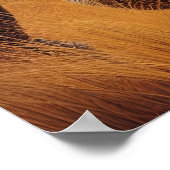 Federn in der Luft Poster (Ecke)