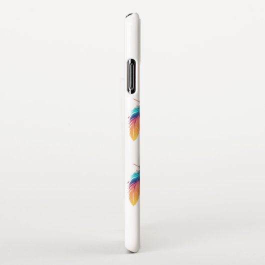 Federn, Indianer 🪶 🪶🪶 iPhone Hülle (Rechte Seite)
