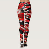 Federn....... Leggings (Rückseite)
