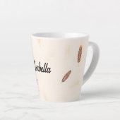 Federn Luxus-Popular-Boho-Kollektion Milchtasse (Rechte Ecke)
