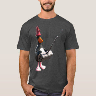 Federn Mcgraw Fernbedienung Lustig T-Shirt