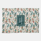 Federn & Pfeile Handtuch personalisierter tribaler (Horizontal)