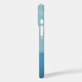 Federn über dem Ozean schweben Case-Mate iPhone Hülle (Rückseite / Links)