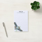 Federn über texturierte Hintergründe kundenspezifi Post-it Klebezettel (Büro)