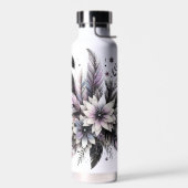 Federn und Blume Trinkflasche (Links)