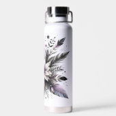 Federn und Blume Trinkflasche (Rückseite)