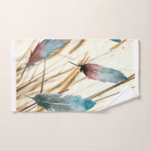 Federn und Gras Badhandtuch Set (Handtuch)