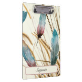 Federn und Gras Klemmbrett (Rechts)