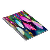 Federn und Perlen Notizblock (Rechte Seite)