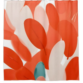 Federn verschiedener Vögel kommen zusammen Duschvorhang