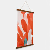 Federn verschiedener Vögel kommen zusammen Wandteppich Mit Holzrahmen (Gewinkelt)