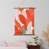 Federn verschiedener Vögel kommen zusammen Wandteppich Mit Holzrahmen (Schlafzimmer)