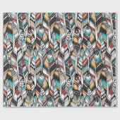 Federnahtloses Muster Geschenkpapier (Flach)