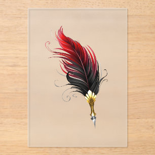 Federnstift mit Goldnippe Acryleinladungen