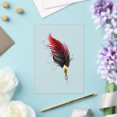 Federnstift mit Goldnippe Acryleinladungen (In Situ (Hochzeit))