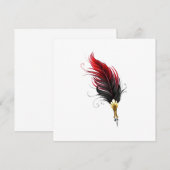 Federnstift mit Goldnippe Ankündigung (Vorne/Hinten)