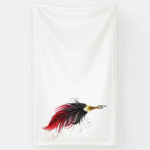 Federnstift mit Goldnippe Banner (Vertikal)