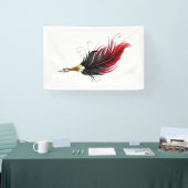 Federnstift mit Goldnippe Banner (Messe)