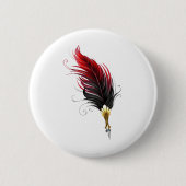 Federnstift mit Goldnippe Button (Vorderseite)