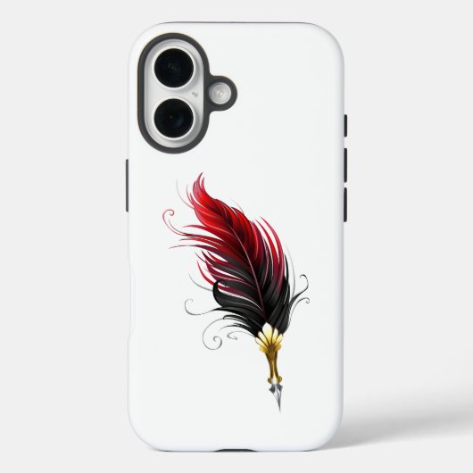 Federnstift mit Goldnippe Case-Mate iPhone Hülle (Rückseite)