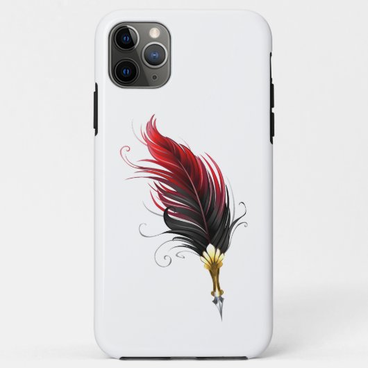 Federnstift mit Goldnippe Case-Mate iPhone Hülle (Rückseite)