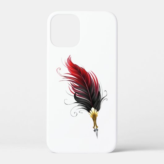 Federnstift mit Goldnippe Case-Mate iPhone Hülle (Rückseite)