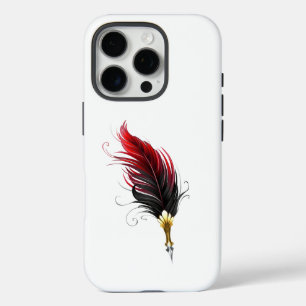Federnstift mit Goldnippe iPhone 16 Pro Hülle
