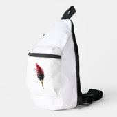 Federnstift mit Goldnippe Crossbody Bag (Rechte Ecke)