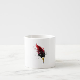 Federnstift mit Goldnippe Espressotasse