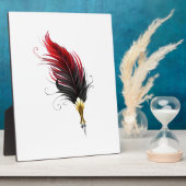 Federnstift mit Goldnippe Fotoplatte (Seite)