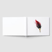 Federnstift mit Goldnippe Gästebuch (Voll)