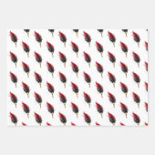 Federnstift mit Goldnippe Geschenkpapier Set (Vorderseite 2)