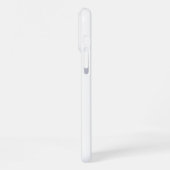 Federnstift mit Goldnippe iPhone Hülle (Linke Seite)