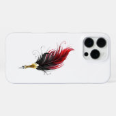 Federnstift mit Goldnippe iPhone Hülle (Rückseite (Horizontal))