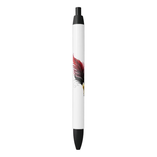 Federnstift mit Goldnippe Kugelschreiber (Vorderseite Vertikal)