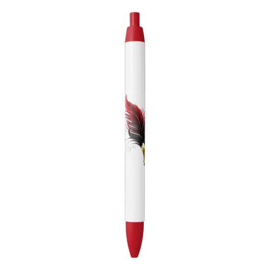 Federnstift mit Goldnippe Kugelschreiber (Vorderseite Vertikal)