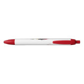 Federnstift mit Goldnippe Kugelschreiber (Rückseite)