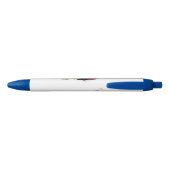 Federnstift mit Goldnippe Kugelschreiber (Rückseite)