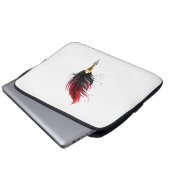 Federnstift mit Goldnippe Laptopschutzhülle (Vorne Knopf)