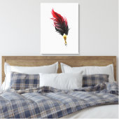 Federnstift mit Goldnippe Leinwanddruck (Insitu (Schlafzimmer))