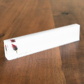 Federnstift mit Goldnippe Namensplakette (Seite)